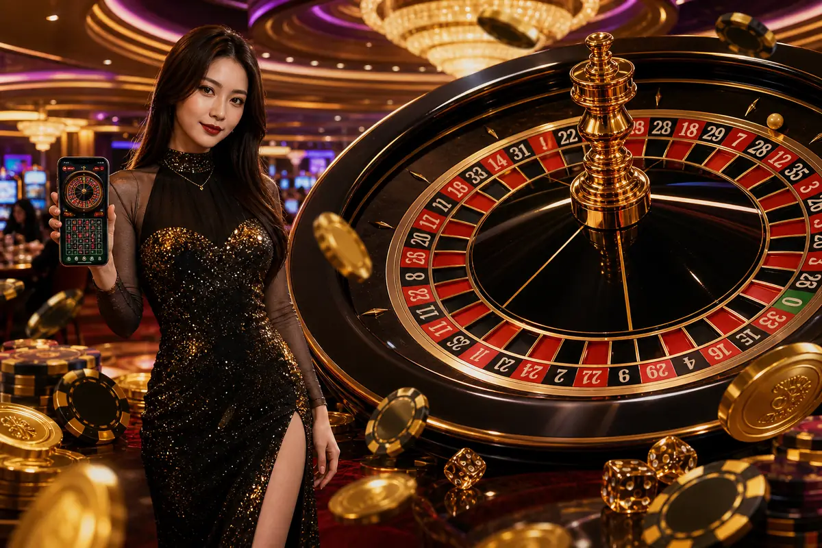 nsk8 Casino meja live dealer baccarat